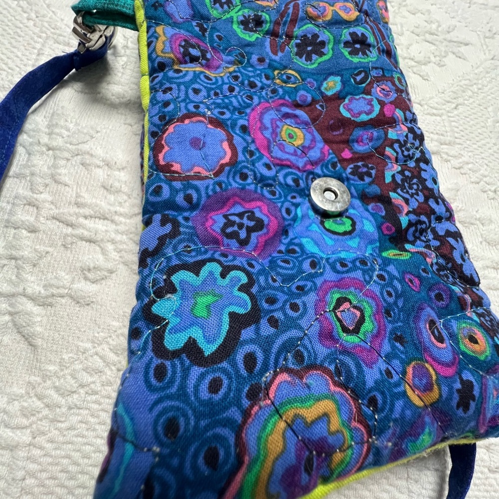 Handmade, mini, very colorful, crossbody bag. - Picture 9 of 13